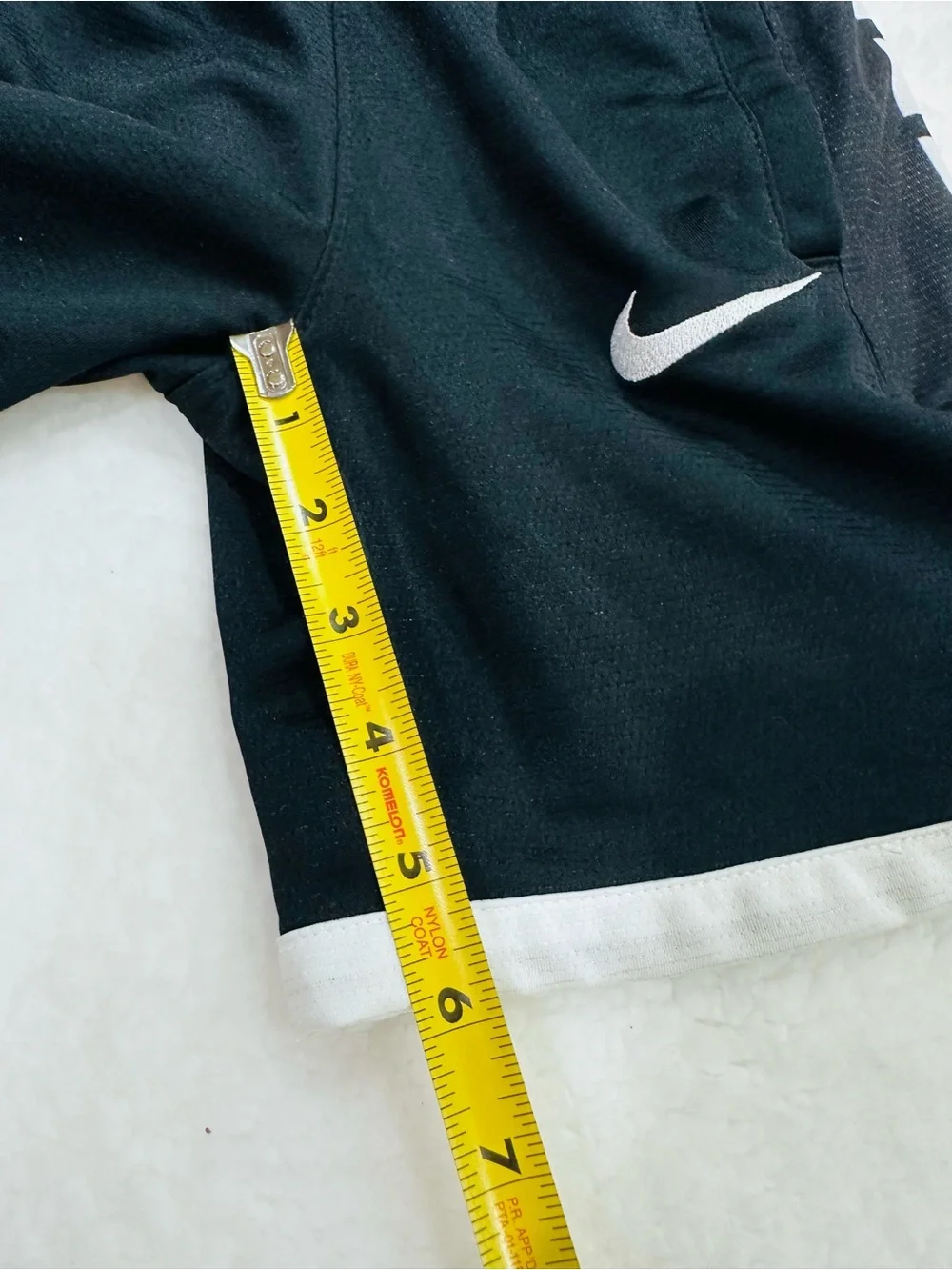 Boy’s Nike Black and White Shorts